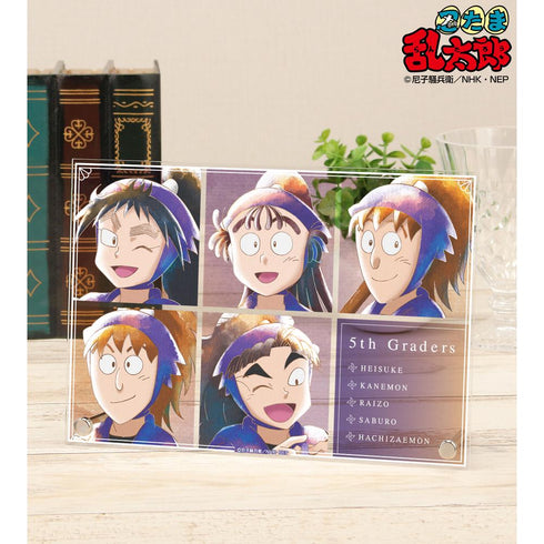 『忍たま乱太郎』五年生 Ani-Art aqua label 第1弾 A5アクリルパネル【202509再販】